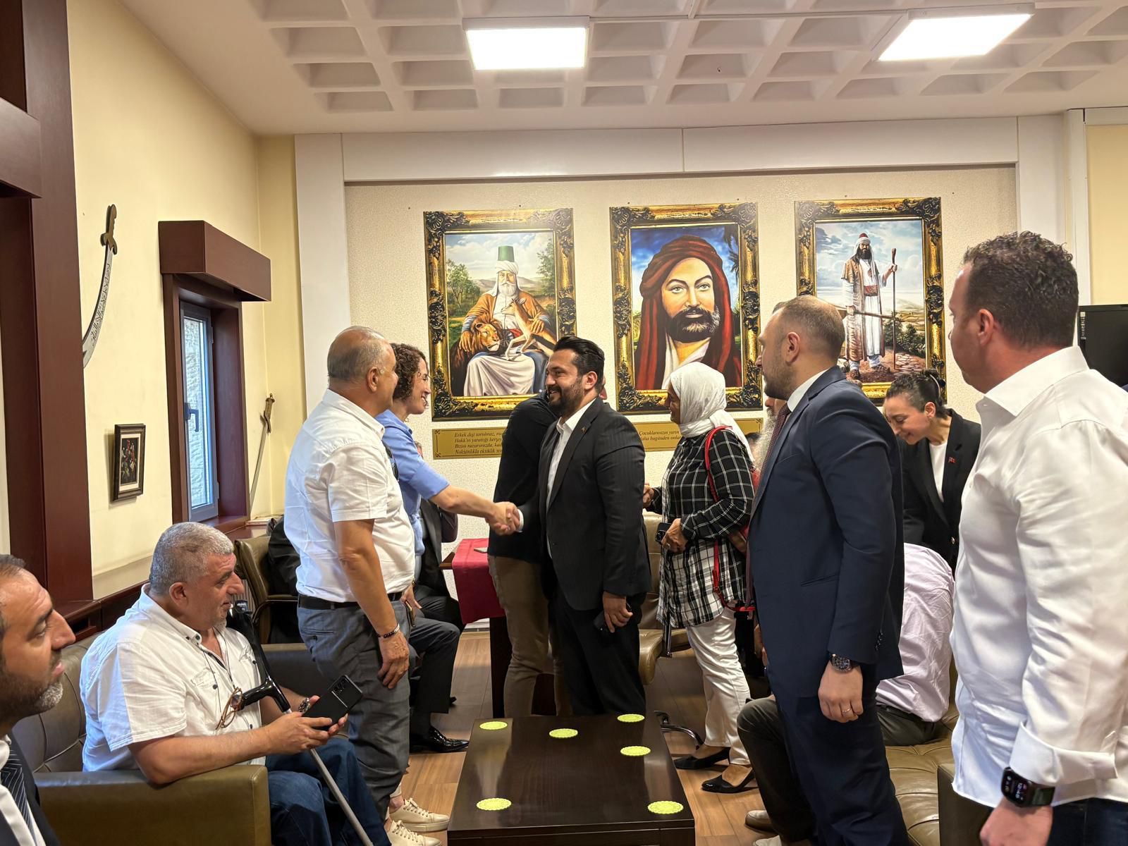 Başkan Göksoy’dan Kartal Cemevi Vakfı’na Muharrem Ayı Ziyareti