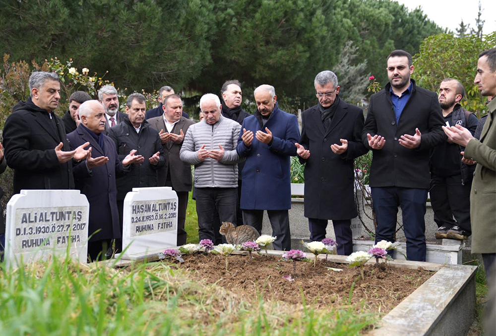 Kurucu İlçe Başkanımız Merhum Hasan Altuntaş'ı Andık