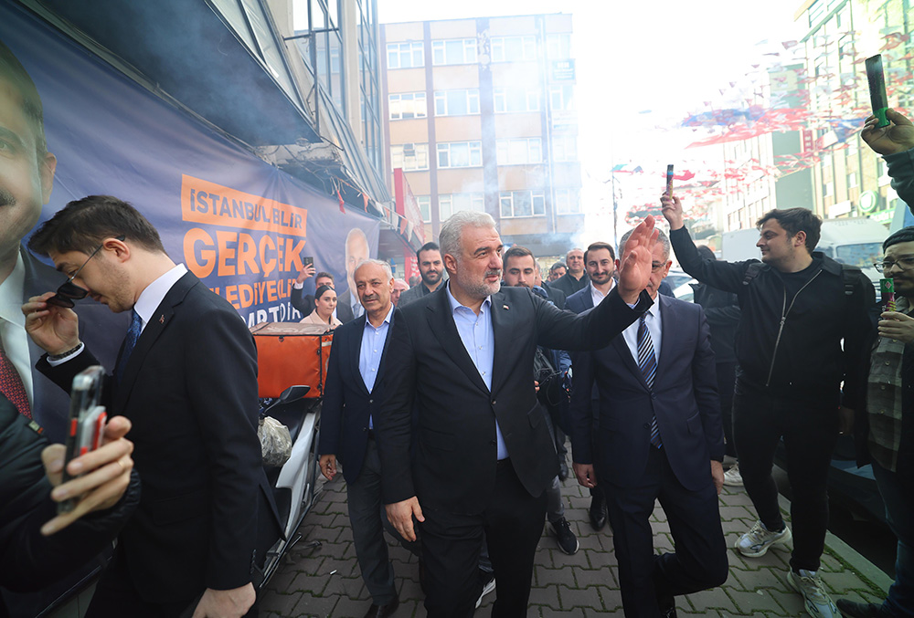 İl Başkanımız Sayın Osman Nuri Kabaktepe İlçe Başkanlığımızı Ziyeret Etti.