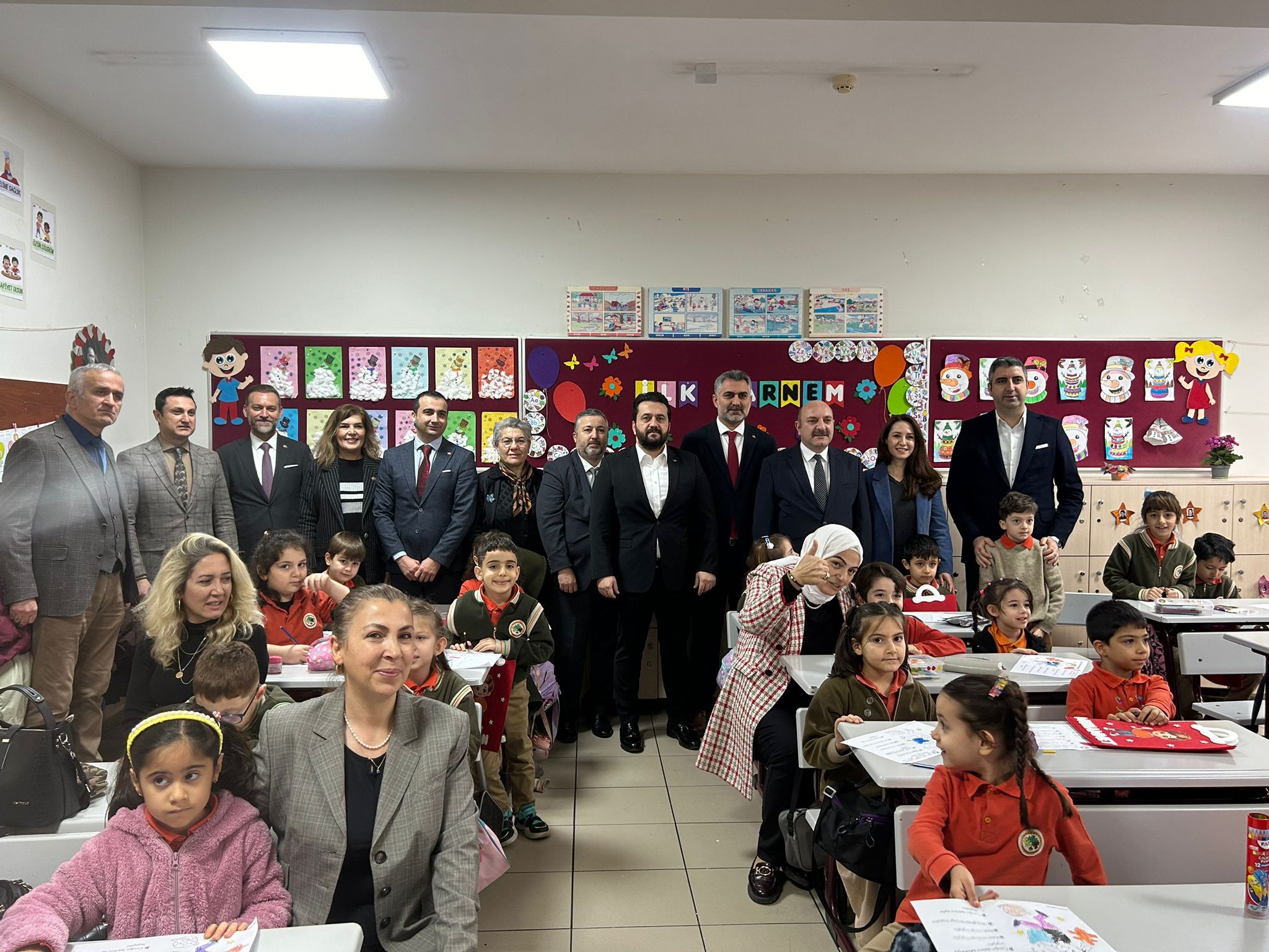 İlçe Başkanımız Sn. Haydar Göksoy ile 1. Yarıyıl Kapanış Programına Katıldık