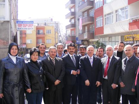 CEVİZLİ MAHALLESİNDE ESNAF ZİYARETİ YAPILDI