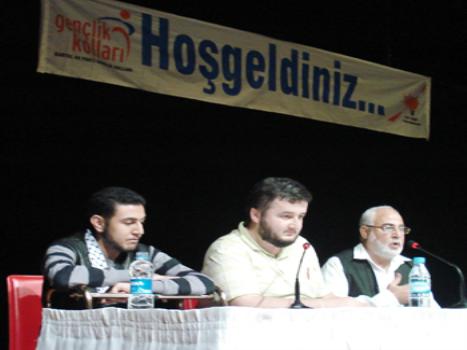 GENÇLİK KOLLARIMIZ FİLİSTİNİN ÇIĞLIĞINA KULAK VERDİ.